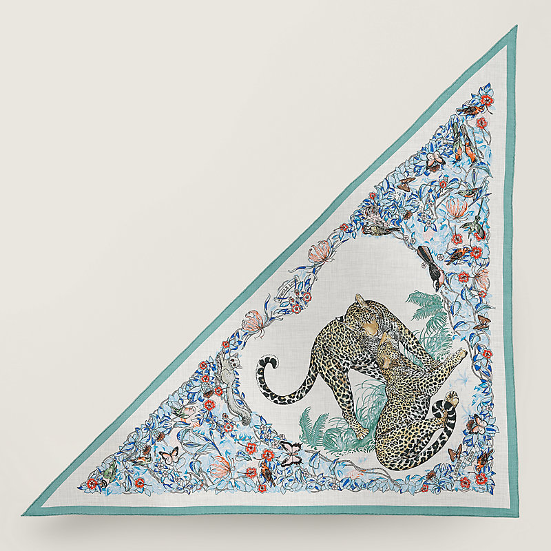 HERMESトライアングル　ジャングルラブ Jungle Love giant triangle - Grey | Hermès Mainland China